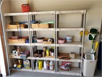 Garage Items - (shelf contents only)