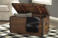 Ashley A4000096 Large Wooden Storage Trunk