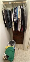 Group: Mens Clothing & Chest of Drawers Full of Cl