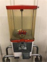 KOMET 5 CENT GUMBALL COIN OPERATED MACHINE