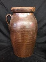 LARGE STONEWARE POTTERY