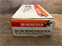 20 ROUNDS OF .30-30 WINCHESTER
