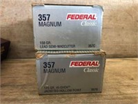 100 ROUNDS OF .357 FEDERAL