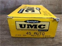 50 ROUNDS OF .45 UMC REMINGTON