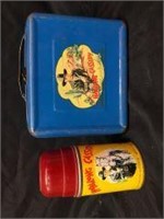 HOPALONG CASSIDY LUNCH BOX WITH THERMOS