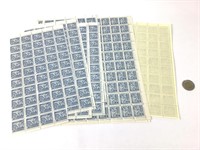 Feuilles/Blocs de timbres "Jet Surcharge", 1964