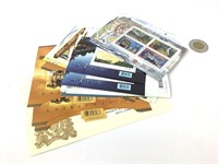 25 feuillets souvenirs timbres Canada, 1987-2007