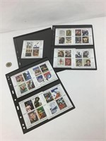 17 feuillets timbres NEUFS souvenir Millénaire