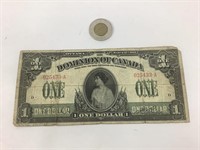 Billet de 1$ Dominion of Canada, 17 mars, 1917