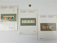 Timbres annuels Poste Canada, 1979-1980-1981