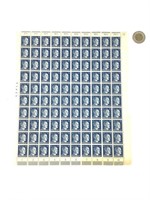 Feuille x100 timbres de l'Allemagne, guerre 1940's