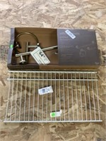 Wire Rack, Bath Hardware Set