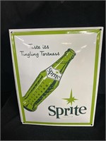 Sprite " Taste its tingling tartness" sign