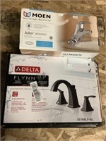 Moen Alder Faucet And Delta Flynn Faucet Damaged