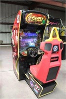 Fury Championship Racing Video Arcade Game,