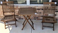 3PC TABLE & CHAIR