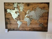 WORLD MAP PRINT