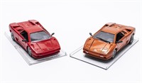 Lamborghini Diablo Die Cast Toy Cars, 2 PCS