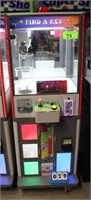 Find a Key Claw Machine, Coin & Bill Operated,