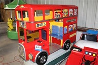 London Bus Kiddie Ride, Coin Operated