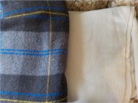 3 Wool blankets  UPSTAIRS BEDROOM 1