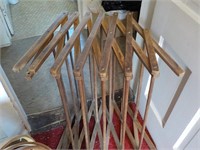 Early wood drying rack UPSTAIRS BEDROOM 2