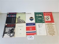 Assorted Piano Song Books and Sheet Music