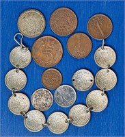 Assorted Dutch Coins
