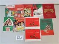 Vintage Christmas Carol Song Books