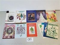 Assorted Christmas Song Books & Sheet Music