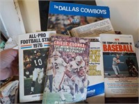 Vintage sports books UPSTAIRS BEDROOM 3