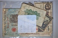 Assorted Early Bank Notes