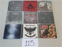 9 CDs - Metal (Heavy / Death / Etc.)