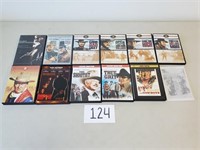 11 DVDs - Clint Eastwood & John Wayne