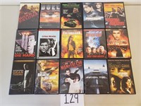 15 DVDs - Thriller / Drama / Action