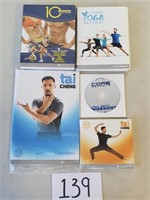 Assorted Fitness DVDs