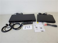 2 Sony CD / DVD Players with 1 Remote (No Ship)
