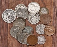 Assorted United States Coins (1908-1976)