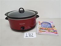 Crock-Pot Slow Cooker + Cookbook (No Ship)