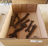 EARLY WRENCHES-ONE MARKED "DEERING"