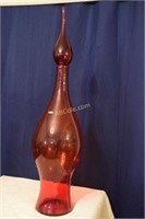 Blenko Glass Decanter 43"