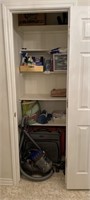 Group: Contents of Master Bathroom Closet