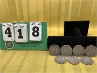 7  Silver Morgan Dollars