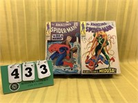 Two 12¢ Marvel The Amazing Spider-Man Comic Books