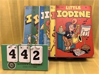 6 -10¢ Dell Little Iodine Comic Books