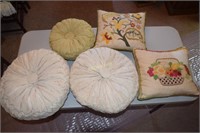 Lot of 11 Assorted Blankets and Crotched Afghans,