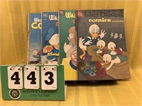 4 - 10¢ Dell Walt Disney's Comics Comic Books