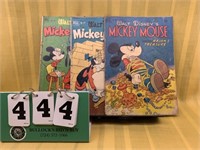 3 - 10¢ Dell Walt Disney's Mickey Mouse Comics