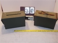 (2) WW2 Large Ammo Cans