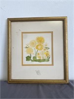 Vintage Original Signed Watercolor Painting